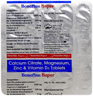 Bonefine Super Tablet 15